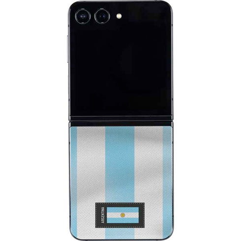 Argentina Soccer Flag Galaxy Z Flip5 5G Skin